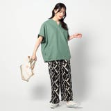 エスニック柄カットスムースパンツ | NICOLE | 詳細画像3