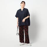 エスニック柄カットスムースパンツ | NICOLE | 詳細画像5