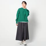 スーパーストレッチ セミワイドパンツ | NICOLE | 詳細画像3 