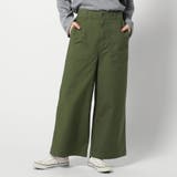 46カーキ | 【BROOKLYN OVERALL】ワイドベイカーパンツ | NICOLE