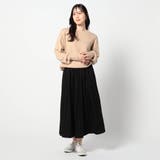 前後2WAY コットンカシミヤ ロゴニット | NICOLE | 詳細画像3 