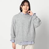 29グレー | ショートクルーネックニット | NICOLE