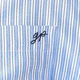 2WAY ストライプ柄ロゴ入り長袖シャツ | NICOLE | 詳細画像17 