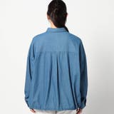 【BROOKLYN OVERALL 】ドロスト仕様 ブルゾンライクシャツ | NICOLE | 詳細画像6 