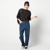 【日本製】デラヴェ長袖Tシャツ ボーダーシーズンカラー | NICOLE | 詳細画像5 