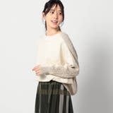 24クリーム | ドッキングプルオーバー | NICOLE