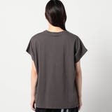 ワンポイント刺繍 ドルマンTシャツ | NICOLE | 詳細画像7 