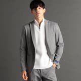 ジオメトリックジャージ セットアップジャケット | NICOLE | 詳細画像1 