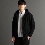 グラフィックハニカム ソフトシェルフーディ | NICOLE | 詳細画像1 