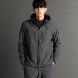 39チャコールグレー | グラフィックハニカム ソフトシェルフーディ | NICOLE