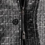 グラフィックチェックプリント スタンドカラーブルゾン | NICOLE | 詳細画像10 