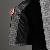 グラフィックチェックプリント スタンドカラーブルゾン | NICOLE | 詳細画像11 