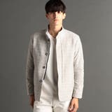 29グレー | グラフィックチェックプリント スタンドカラーブルゾン | NICOLE