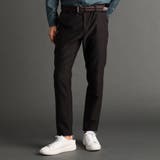 13ブラウン | ヘリンボンストレッチ セットアップパンツ | NICOLE