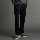 49ブラック | ドビーストレッチツイル ワイドパンツ | NICOLE