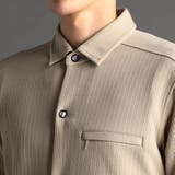 トリコットワッシャージャカード シャツアウター | NICOLE | 詳細画像7 