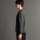 メランジボーダージャカード クルーネックプルオーバー | NICOLE | 詳細画像10 