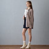 バック刺繍オーバーシャツ | NICOLE | 詳細画像2 