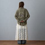 バック刺繍オーバーシャツ | NICOLE | 詳細画像9 