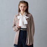 18ベージュ | バック刺繍オーバーシャツ | NICOLE