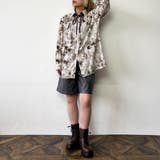 ダブルカラー柄ブラウス | NICOLE | 詳細画像2 