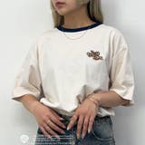 28オフホワイト | OZ リンガーバックプリントTシャツ | NICOLE