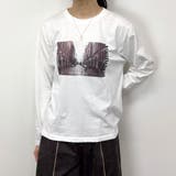 28オフホワイト | フォトプリントロングTシャツ | NICOLE