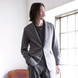 49ブラック | ツィードライクセットアップジャケット | NICOLE