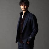 67ネイビー | ツィードライクセットアップジャケット | NICOLE