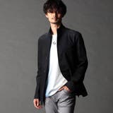 67ネイビー | シワ加工スタンドカヴァーオール | NICOLE