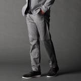 39チャコールグレー | ガムストレッチカラーパンツ | NICOLE