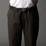 レーヨン混ヘビーポンチ イージーパンツ | NICOLE | 詳細画像11 