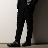 49ブラック | 【RIELABO】ボンディング デザインカーゴパンツ | NICOLE