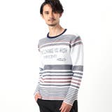 【NICOLE SPORTS】ロゴタックジャカードボーダーニット | NICOLE | 詳細画像14 