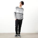 【NICOLE SPORTS】ロゴタックジャカードボーダーニット | NICOLE | 詳細画像2 