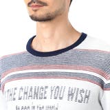 【NICOLE SPORTS】ロゴタックジャカードボーダーニット | NICOLE | 詳細画像7 