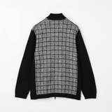 【RIELABO】ツイードチェック ドライバーズニット | NICOLE | 詳細画像10 