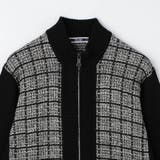 【RIELABO】ツイードチェック ドライバーズニット | NICOLE | 詳細画像11 