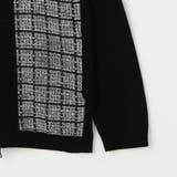 【RIELABO】ツイードチェック ドライバーズニット | NICOLE | 詳細画像12 