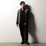 【RIELABO】ツイードチェック ドライバーズニット | NICOLE | 詳細画像3 