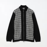 【RIELABO】ツイードチェック ドライバーズニット | NICOLE | 詳細画像9 