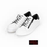 09ホワイト | 【NICOLE SPORTS】サイドパンチングスニーカー | NICOLE