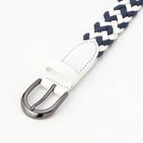 09ホワイト | メッシュベルト | NICOLE