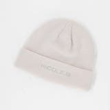 28オフホワイト | 【NICOLE SPORTS】刺繍ロゴニットワッチ | NICOLE