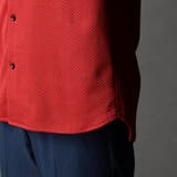 ジオメトリックスタンドボタンダウンシャツ | NICOLE | 詳細画像12 