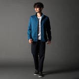 ジオメトリックスタンドボタンダウンシャツ | NICOLE | 詳細画像5 