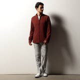 【RIELABO】バークジャカードスタンドカラーシャツ | NICOLE | 詳細画像2 