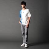 【25年モデル EC限定再販売】ストレッチポンチ 縦ロゴグラデーションTシャツ | NICOLE | 詳細画像3