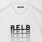【RIELABO】グラデーションロゴプリント クルーネックTシャツ | NICOLE | 詳細画像10 