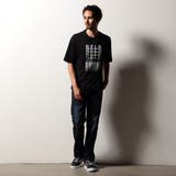 【RIELABO】グラデーションロゴプリント クルーネックTシャツ | NICOLE | 詳細画像3 